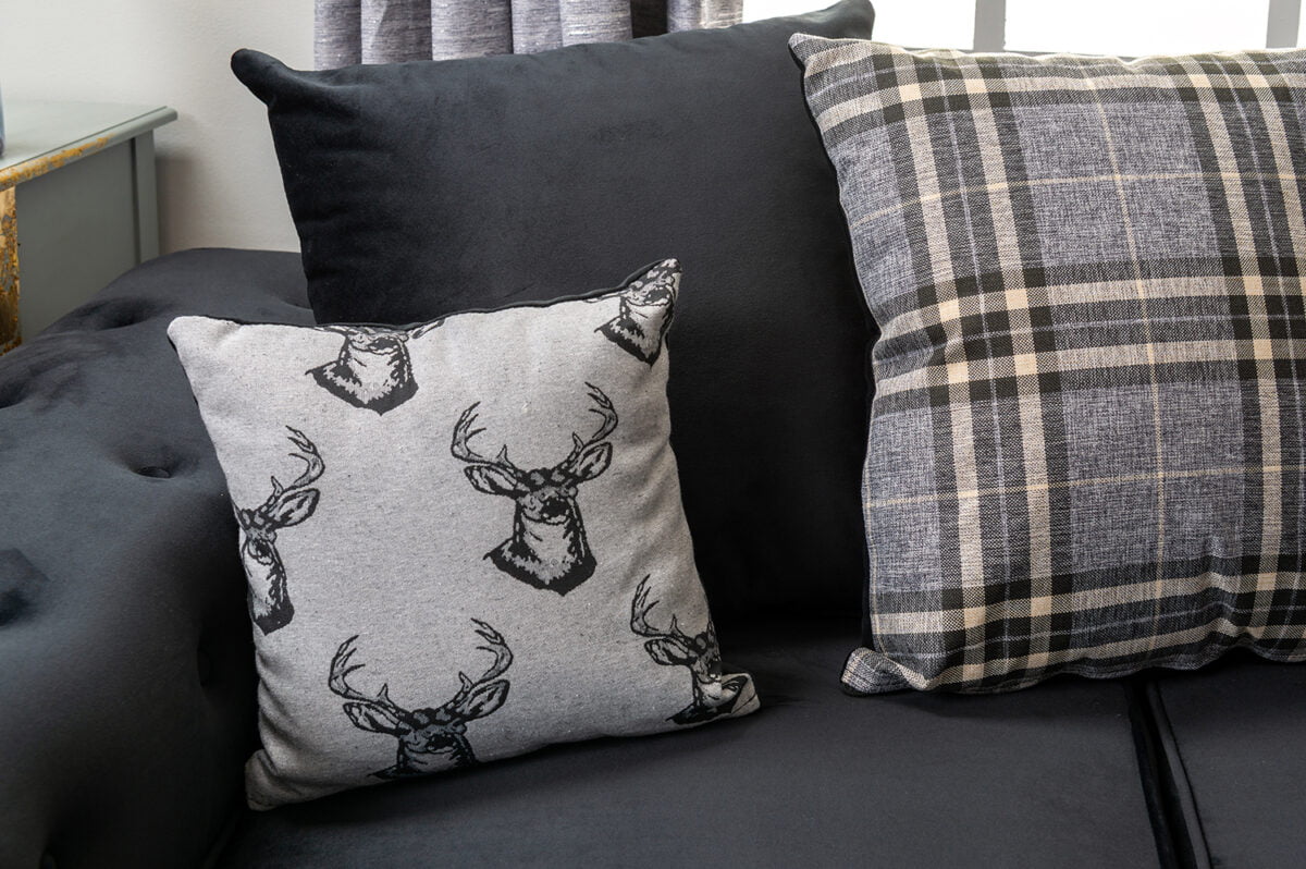 Juliet Black Corner Sofa Set Pay Weekly Carpets, Beds And Furniture