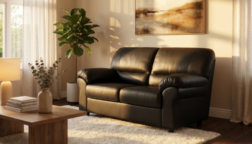 jamie black 2 seater sofa