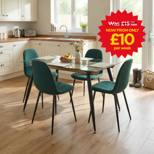 princeton dining set with 4 chairs