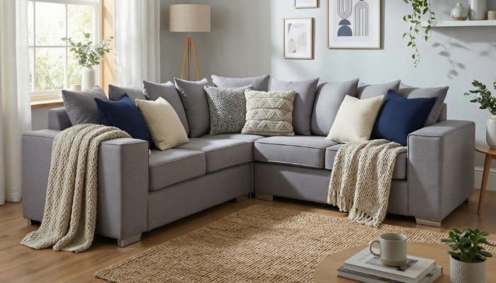 cedar light grey corner