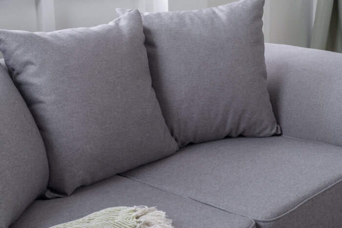 Willow Light Grey 2 Seater Sofa - Image 10