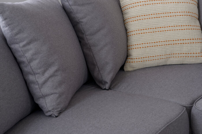 Willow Light Grey 2 Seater Sofa - Image 4