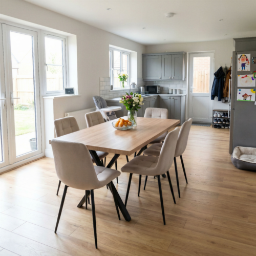 Stanford dining table and chairs